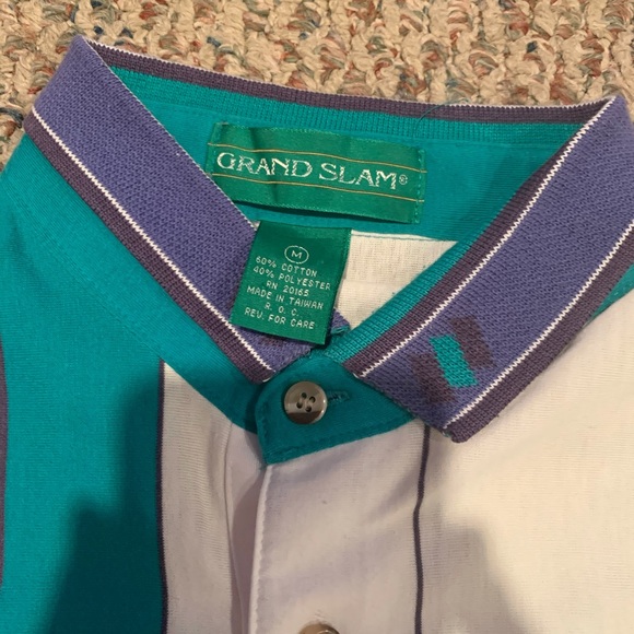 Vintage/ Retro Grand Slam Polo Shirt - Picture 2 of 3